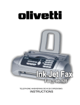 Olivetti Fax-Lab 128 Owner's manual