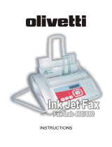 Olivetti Fax-Lab 480 Owner's manual
