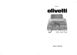 Olivetti Jet-Lab 600@ Owner's manual