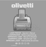 Olivetti PG L8L Owner's manual