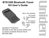Uniden BTS1200 Owner's manual