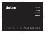 Uniden DCT7488 User manual