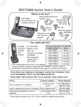 Uniden DECT4066A-4R User manual