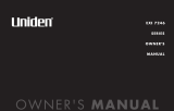 Uniden EXI7246G Owner's manual