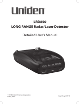 Uniden LRD850 Owner's manual