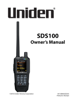 Uniden SDS100 Owner's manual