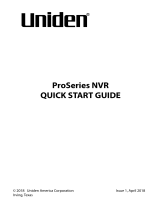 Uniden PRO800N2-4K Reference guide