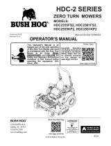 Bush Hog HDC2361FS2 User manual
