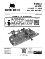 Bush Hog Multi-Spindle Rotary Cutter Owner's manual