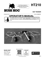 Bush Hog Hay Tedder Owner's manual