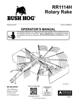 Bush Hog Hay Rake Owner's manual