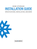 Sub-Zero UW-24/O Installation guide