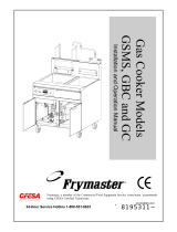 Frymaster GBC User manual