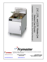 Frymaster J1C/J1X/J2X Fryers Owner Instruction Manual