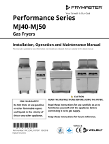 FrymasterPerformance Series MJ40-MJ50