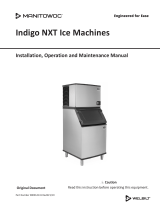 Manitowoc INDIGO NXT Ice Machines Installation guide