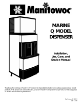 Manitowoc Q Model Marine Dispenser Installation guide