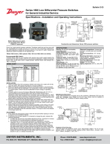 Dwyer Series 1800 User manual