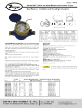 Dwyer Series WMT2 User manual
