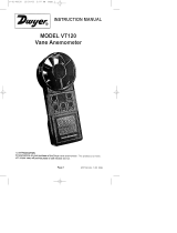 Dwyer VT120 User manual