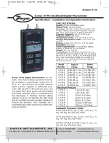 Dwyer Series 477A User manual