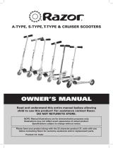 Razor A Scooter & S Scooter Owner's manual
