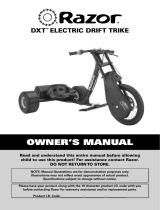 Sharper Image Razor® Electric Drift Trike Owner's manual