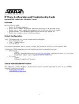 ADTRAN IP 700 User guide