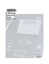 ADTRAN IP 700 Series User manual