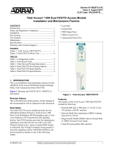 ADTRAN Total Access 1500 Installation and Maintenance