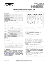 ADTRAN Total Access 1500 Installation and Maintenance