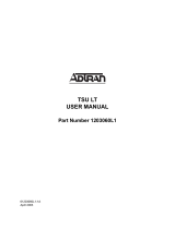 ADTRAN TSU LT User manual