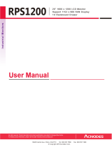Acnodes RPS1200 User manual