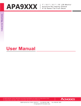 Acnodes APA9120 User manual