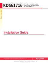 Acnodes KDS61716 Installation guide