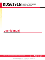 Acnodes KDS61916 User manual