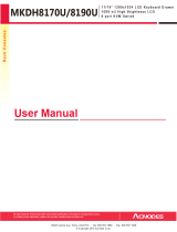 Acnodes MKDH8190U User manual