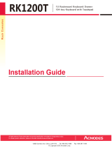Acnodes RK1200T Installation guide