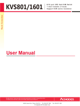Acnodes KVS801 User manual