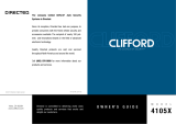 Clifford 4105X Owner's manual