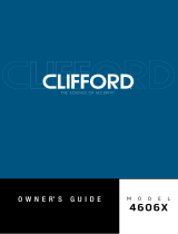 Clifford 4606X Owner's manual
