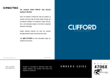 Clifford 4706X Owner's manual