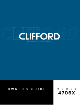 Clifford 4706X Owner's manual
