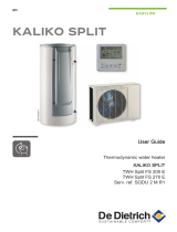 DeDietrich KALIKO TWH Split FS 200 E User manual