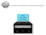 McIntosh MC255 Owner's manual