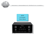 McIntosh MX160 Owner's manual