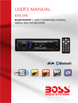 Boss Audio Systems 616UAB User manual