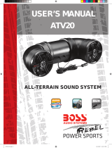 Boss Audio Systems ATV20-V2 Owner's manual