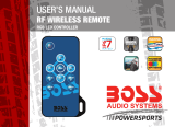 Boss Audio Systems PowerSports RGB LED CONTROLLER User manual