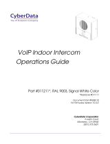 CyberData 011211 Operations Guide